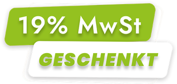 Jetzt 19% Mehrwertsteuer geschenkt auf alle Solaranlagen